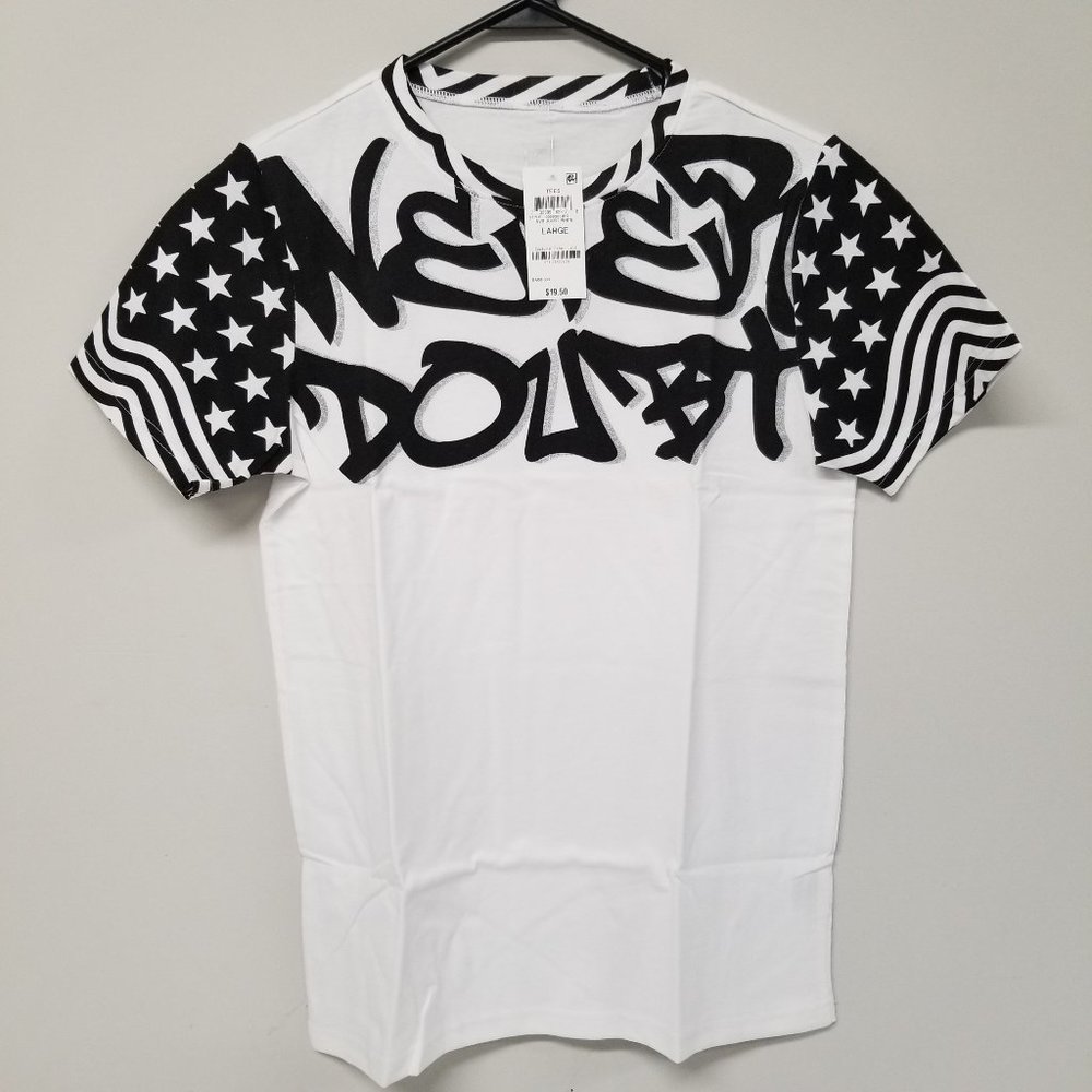 Macy's Ideology Never Doubt Graphic Tee Boys NWT